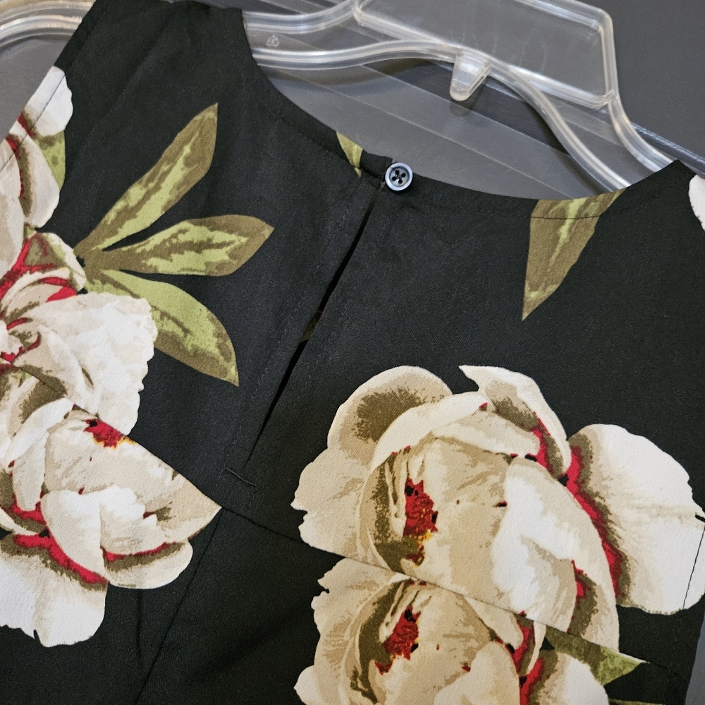 A.N.A. Floral sheath dress